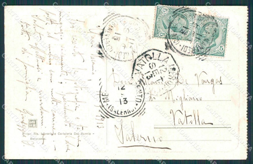 Benevento città cartolina XB3322 – retro
