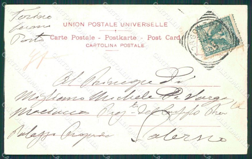 Brescia città cartolina XB3338 – retro