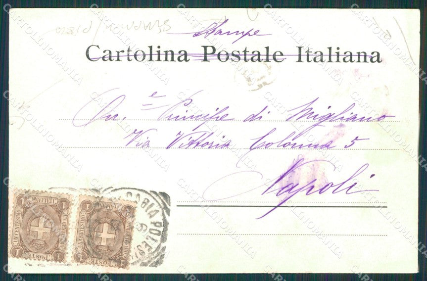 Rovigo Padia Polesine STRAPPINI PIEGA cartolina XB3339 – retro