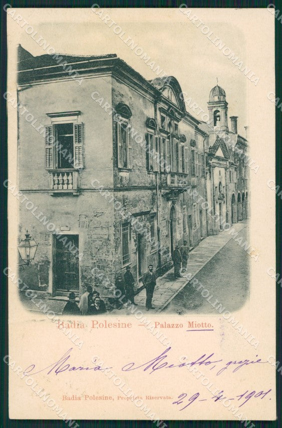 Rovigo Padia Polesine cartolina XB3341 – fronte