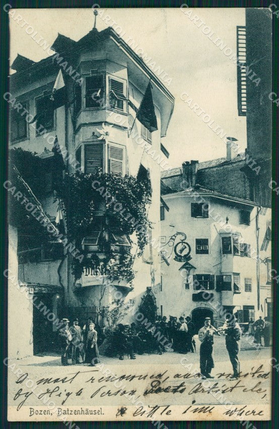 Bolzano città cartolina XB3353 – fronte