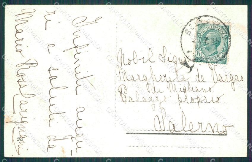 Napoli Portici Bellavista cartolina XB3358 – retro