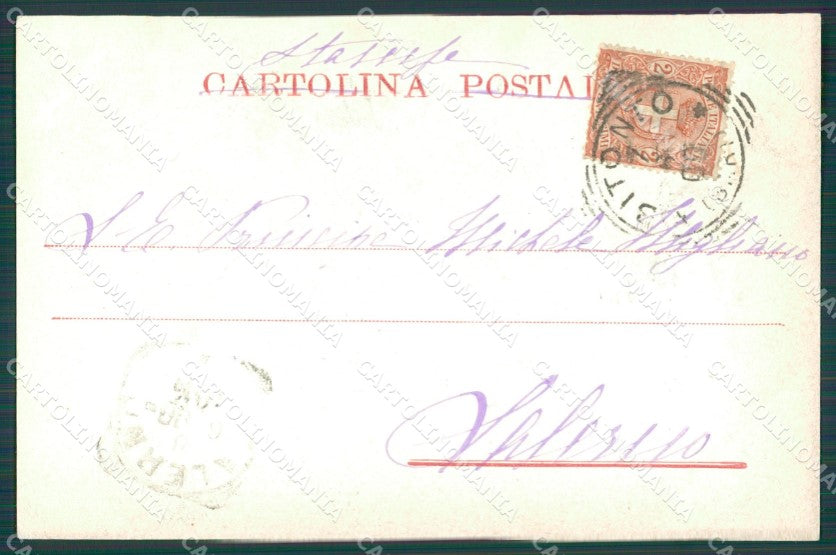 Bari Barletta Processione Lopez cartolina XB3360 – retro