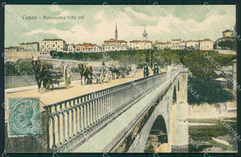 Cuneo città cartolina XB3377 – fronte