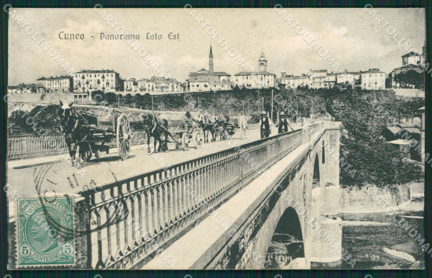 Cuneo città cartolina XB3386 – fronte