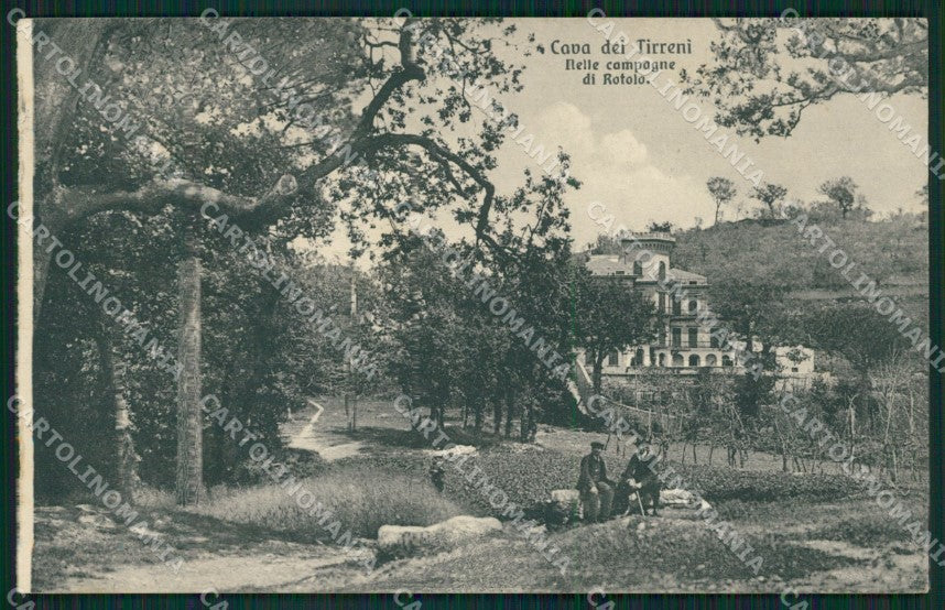 Salerno Cava dei Tirreni Rotolo cartolina XB3399 – fronte