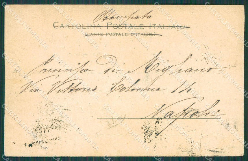 Catania città cartolina XB3430 – retro