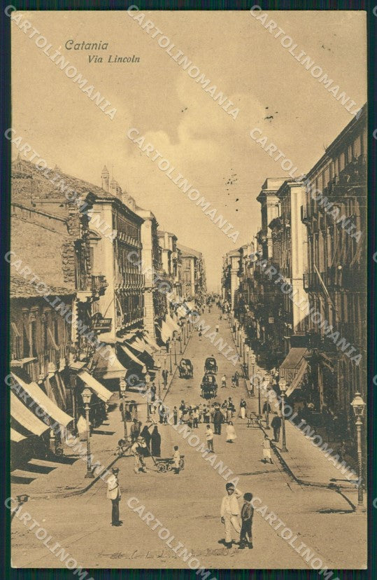 Catania città cartolina XB3432 – fronte
