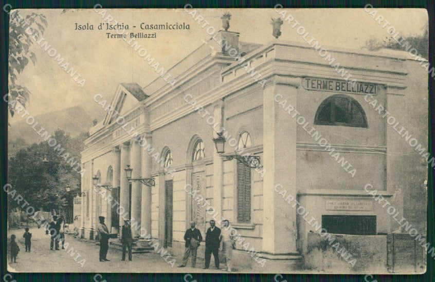 Napoli Casamicciola ABRASA cartolina XB3439 – fronte
