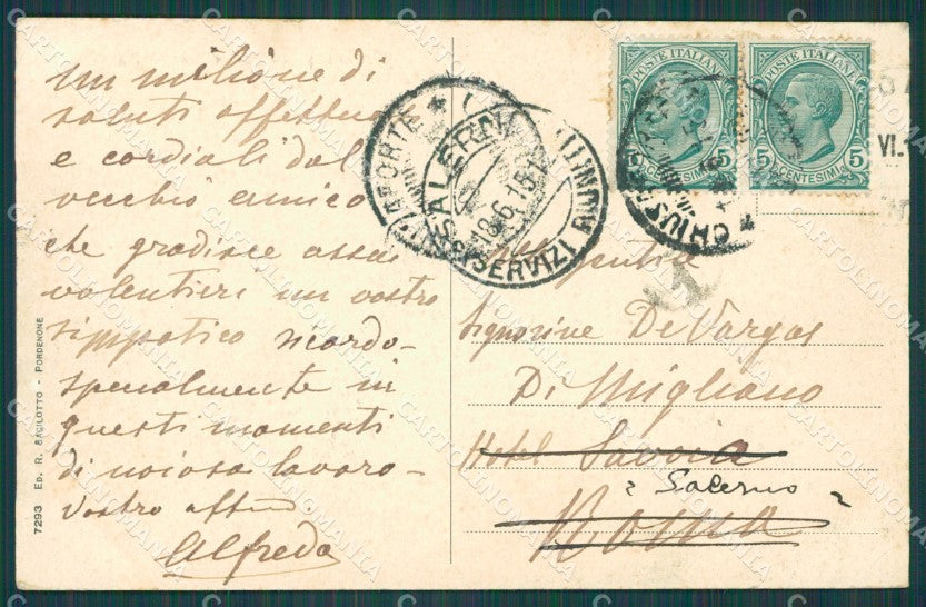 Udine Carnia cartolina XB3451 – retro