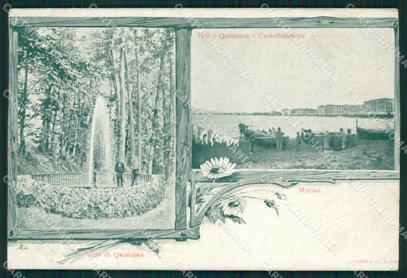 Napoli Castellammare di Stabia cartolina XB3457 – fronte