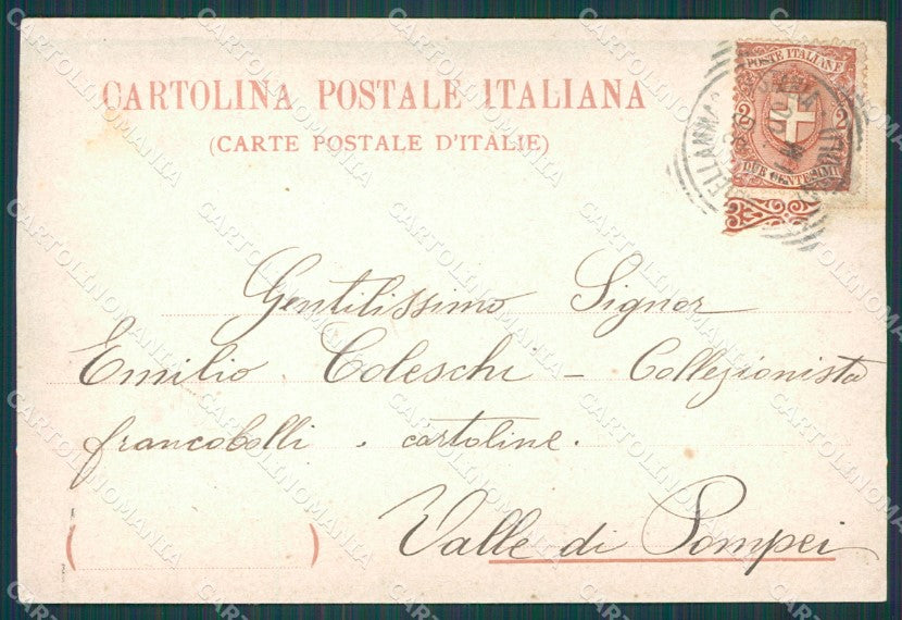 Napoli Castellammare di Stabia cartolina XB3457 – retro