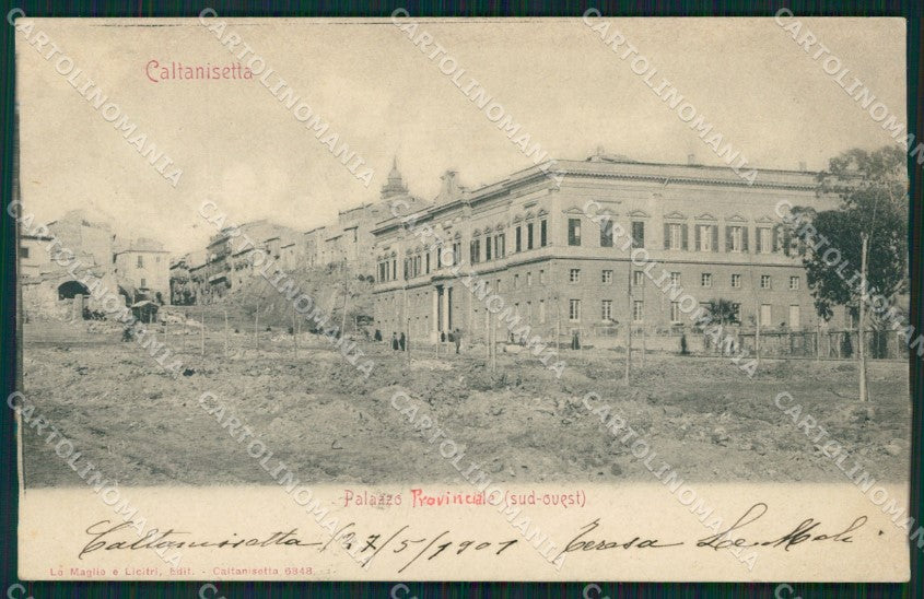 Caltanissetta città cartolina XB3466 – fronte