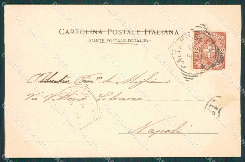 Caltanissetta città cartolina XB3467 – retro