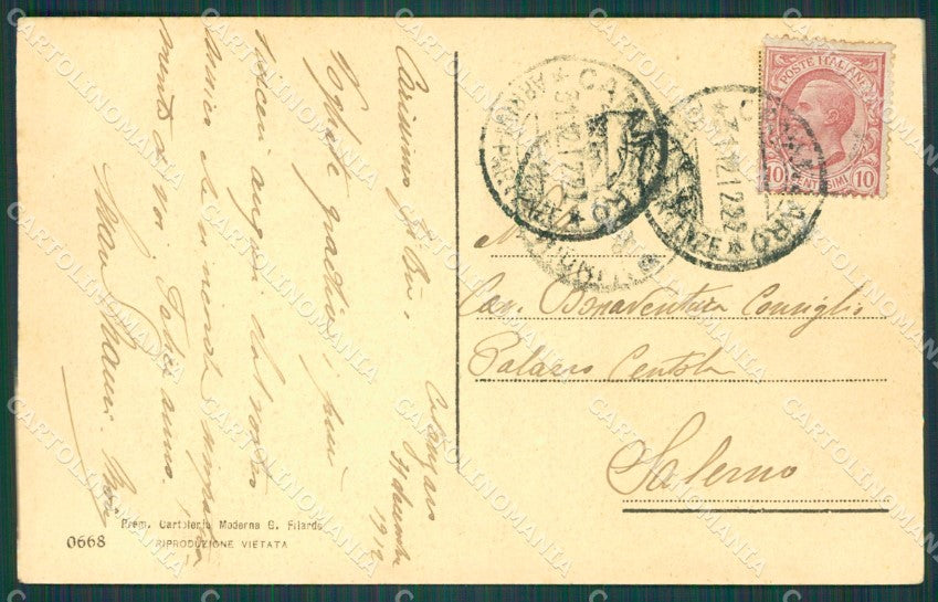 Catanzaro città cartolina XB3469 – retro