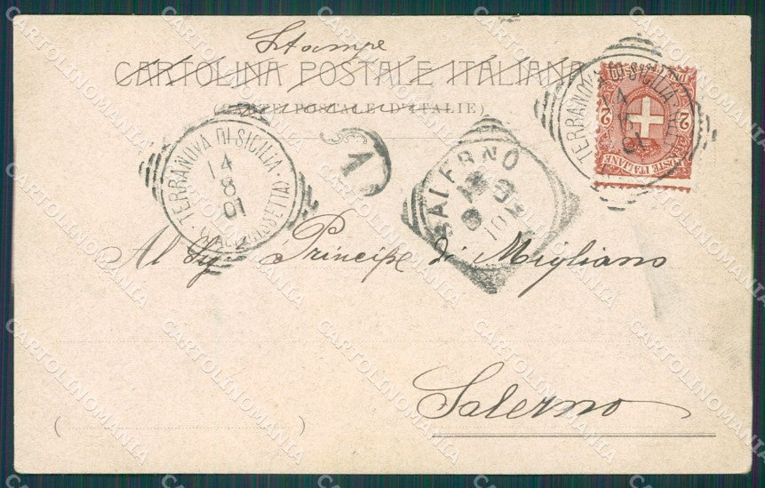 Ragusa Comiso cartolina XB3478 – retro