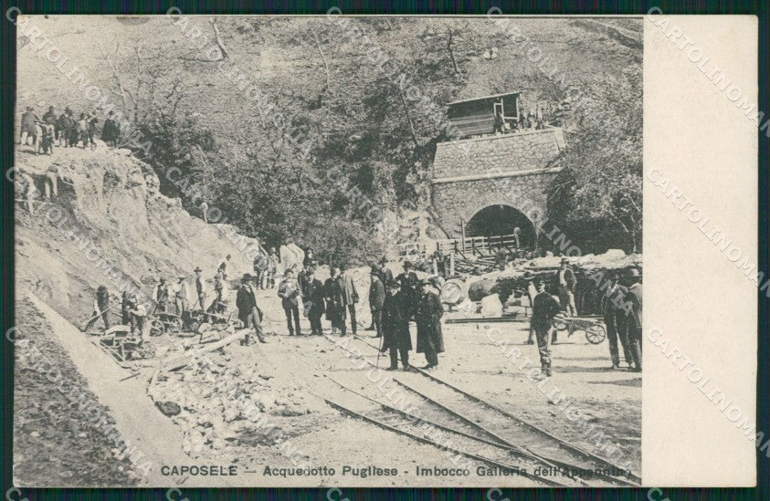Avellino Caposele Acquedotto Pugliese cartolina XB3492 – fronte