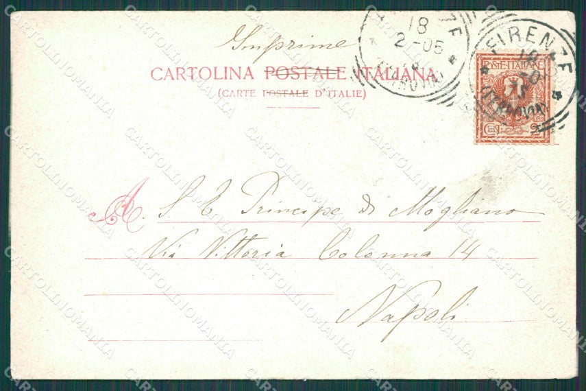 Firenze città cartolina XB3499 – retro