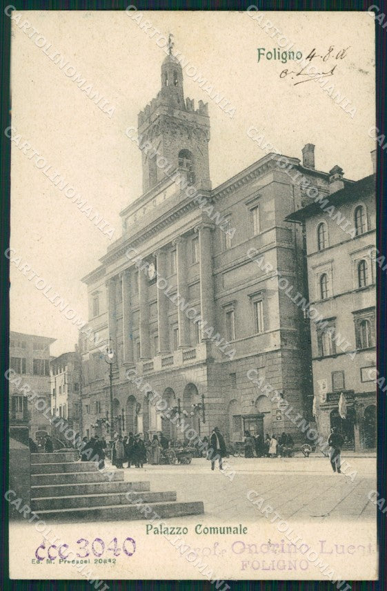 Perugia Foligno cartolina XB3511 – fronte