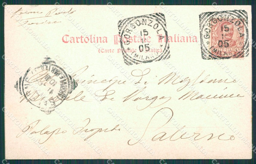 Milano Gorgonzola Naviglio Martesana cartolina XB3513 – retro