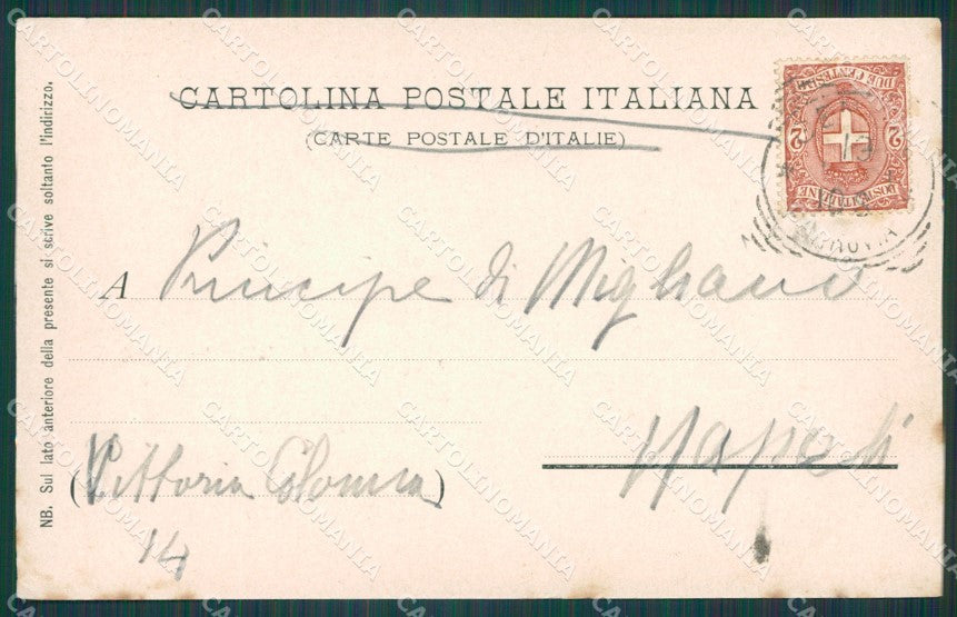 Genova Righi cartolina XB3530 – retro