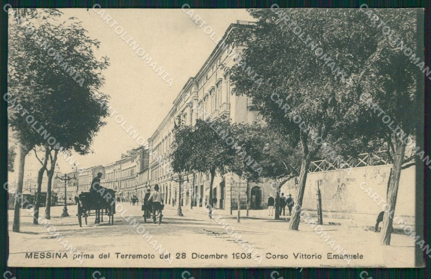 Messina città cartolina XB3570 – fronte