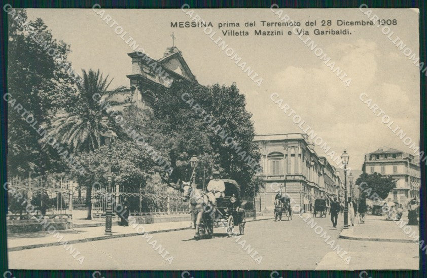 Messina città cartolina XB3571 – fronte
