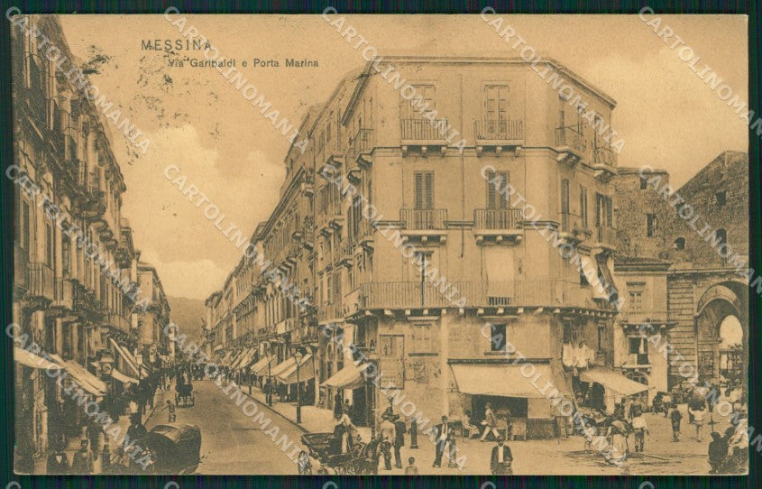 Messina città cartolina XB3573 – fronte