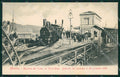 Messina città Stazione Treno cartolina XB3578 – fronte