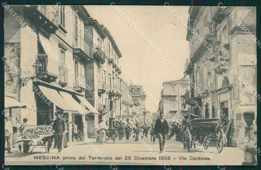 Messina città cartolina XB3582 – fronte
