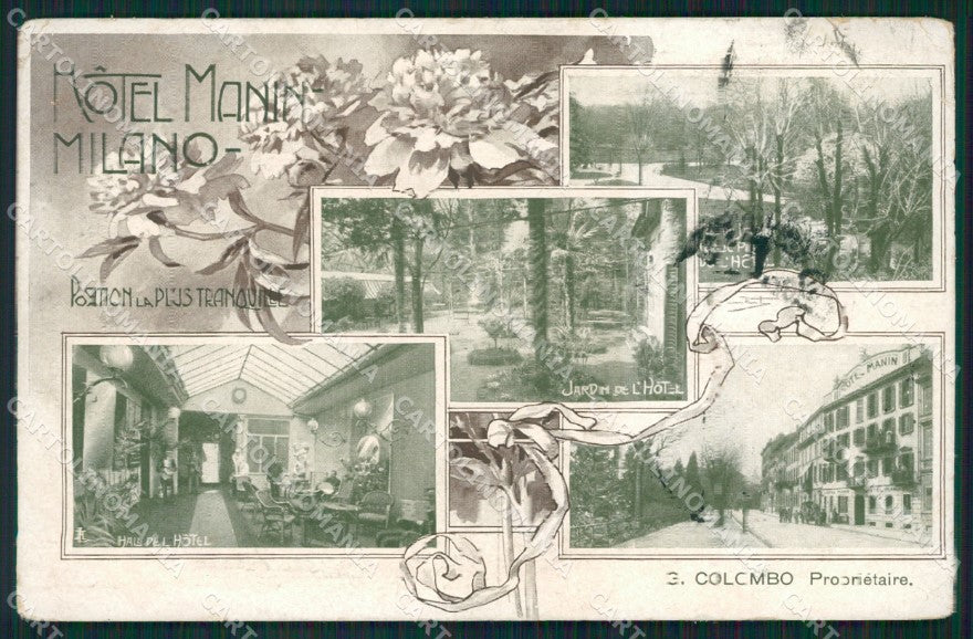 Milano città PIEGHINE cartolina XB3587 – fronte