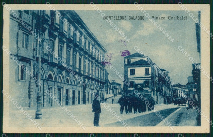 Vibo Valentia città Monteleone Calabro cartolina XB3620 – fronte