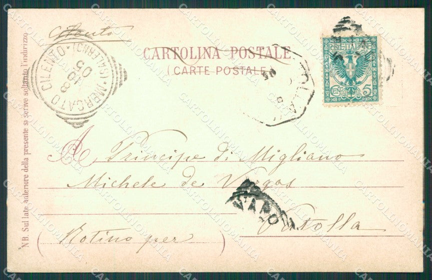 Napoli città cartolina XB3629 – retro