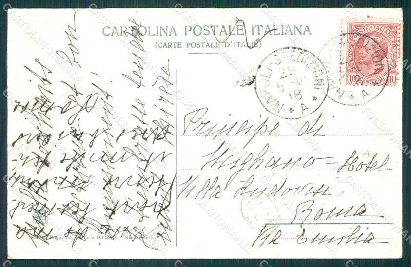 Napoli città cartolina XB3632 – retro