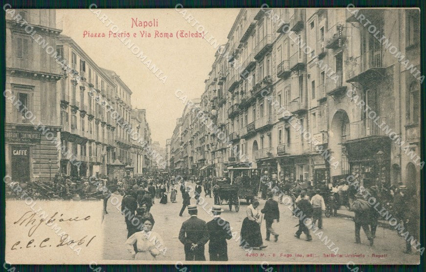 Napoli città cartolina XB3634 – fronte