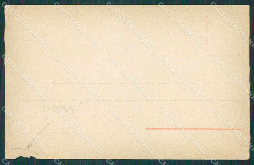 Napoli città Costumi ABRASA cartolina XB3665 – retro