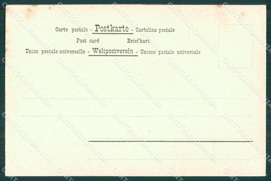 Napoli città Costumi Ragozino Stacciaio cartolina XB3671 – retro