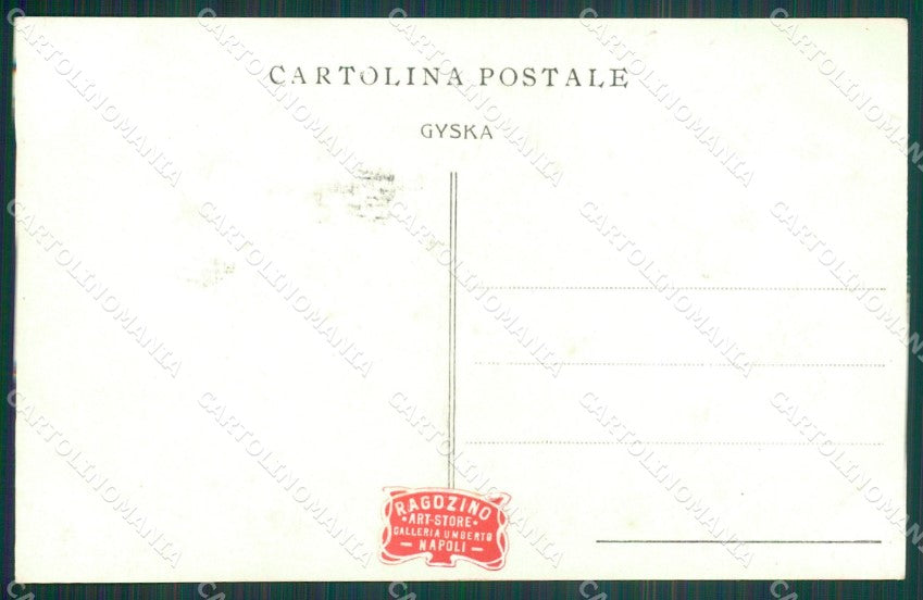 Napoli città Regia Nave Trinacria foto cartolina XB3724 – retro