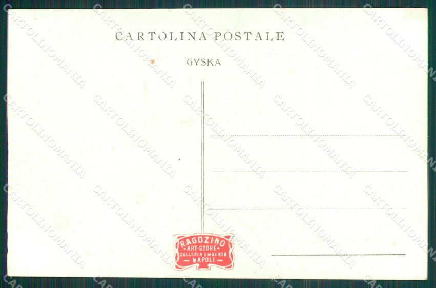 Napoli città Regia Nave Trinacria foto cartolina XB3725 – retro