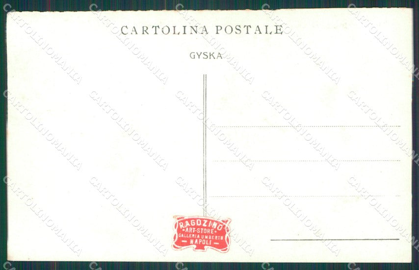 Napoli città Regia Nave Trinacria foto cartolina XB3726 – retro