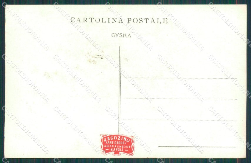 Napoli città Regia Nave Trinacria foto cartolina XB3729 – retro