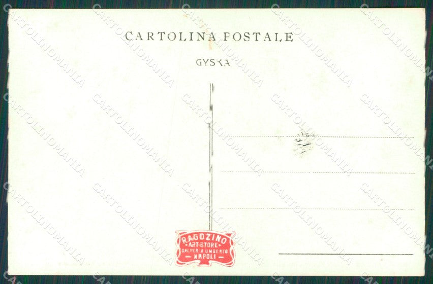 Napoli città Savoia Regia Nave Trinacria foto cartolina XB3733 – retro