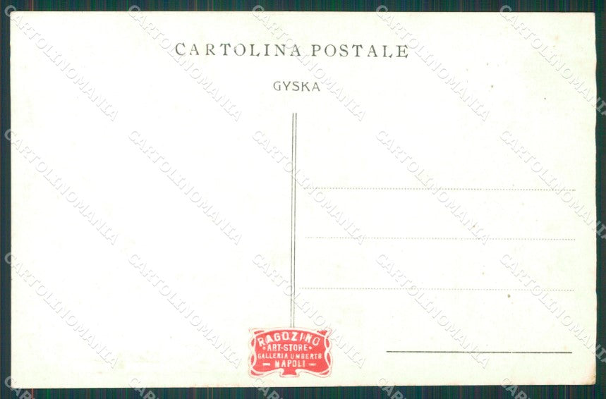 Napoli città foto cartolina XB3734 – retro