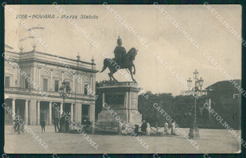 Novara città PIEGHINA cartolina XB3735 – fronte