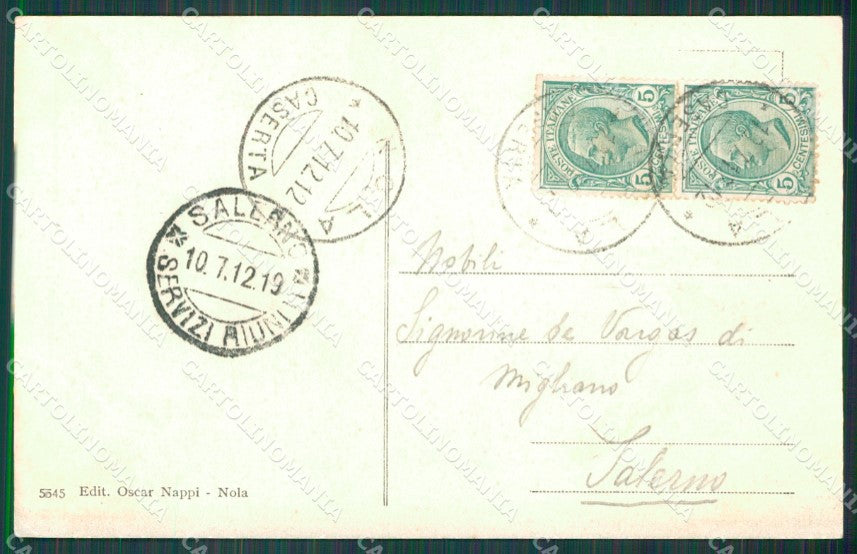 Napoli Nola cartolina XB3746 – retro