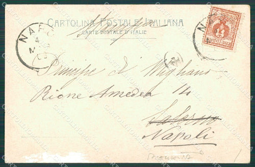 Agrigento Naro PIEGHINA cartolina XB3752 – retro