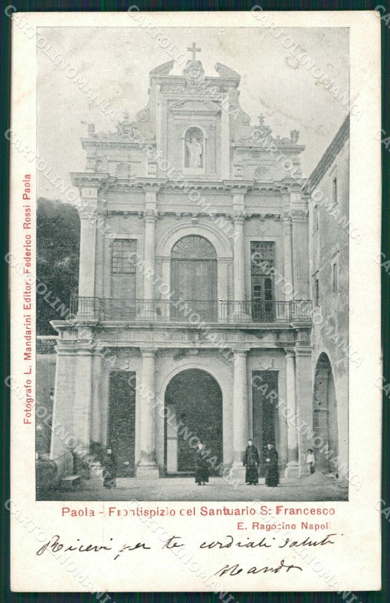 Cosenza Paola cartolina XB3773 – fronte