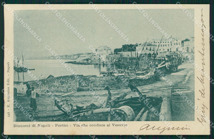 Napoli Portici cartolina XB3793 – fronte