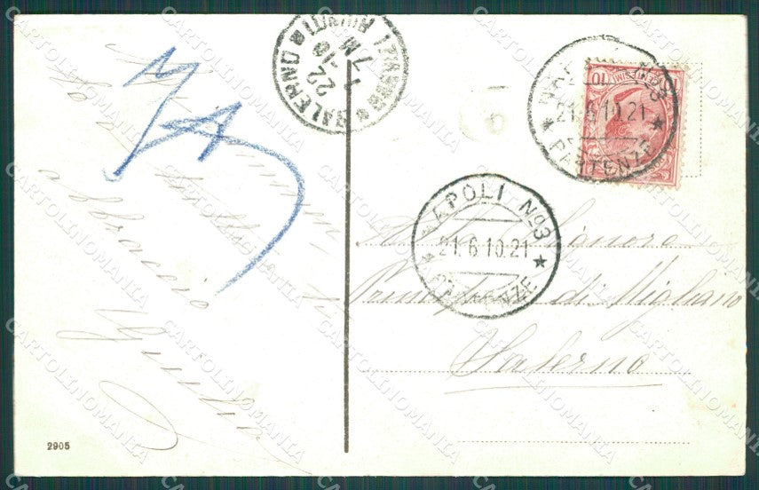 Napoli Portici cartolina XB3794 – retro