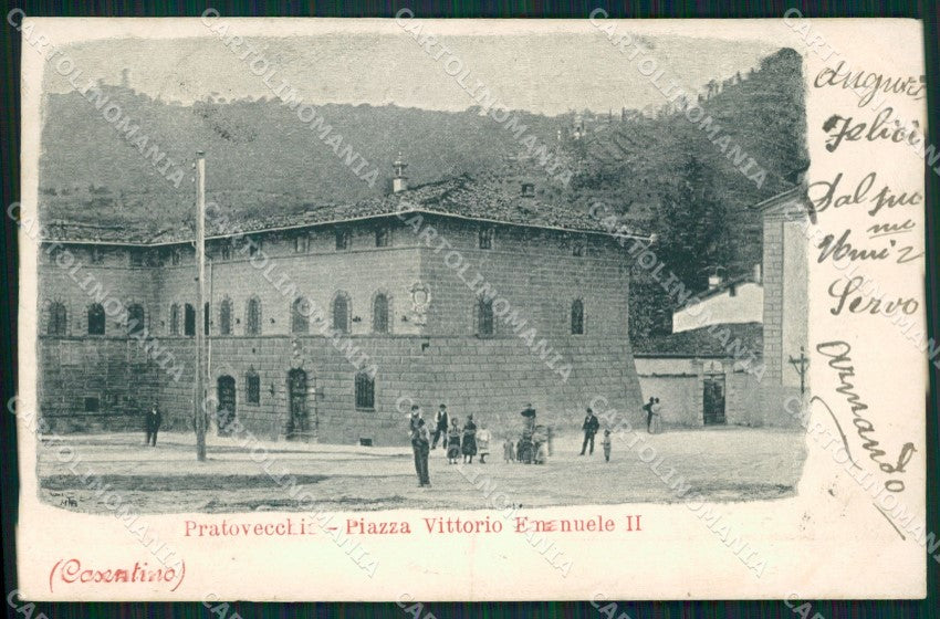 Arezzo Pratovecchio Stia cartolina XB3800 – fronte